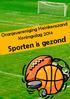 Oranjevereniging Heinkenszand Koningsdag 2014. Sporten is gezond