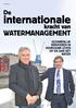 4 B+U 4 2011. internationale. kracht van. watermanagement. gezamenlijk innoveren in duurzaam leven op en aan het water