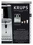 www.krups.com ESPRESSERIA AUTOMATIC PREMIUM NEDERLANDS SERIE EA83xx FR Alleen voor huishoudelijk gebruik