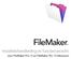 FileMaker. Installatiehandleiding en functieoverzicht. voor FileMaker Pro 13 en FileMaker Pro 13 Advanced
