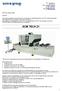 SCM TECH Z1. CNC-boor-en freesmachine met vacuüm balkentafel en werkeenheid op mobiele arm