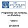 Programma van Toetsing en Afsluiting VWO 4