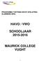 HAVO / VWO SCHOOLJAAR 2015-2016 MAURICK COLLEGE VUGHT