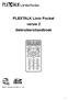 PLEXTALK Linio Pocket versie 2 Gebruikershandboek