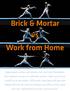 Brick & Mortar vs Work from Home