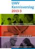 UWV Kennisverslag 2013-3
