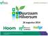 26 augustus 2014 Onderweg naar nieuwe duurzame initiatieven in Hilversum 1 26 augustus 2014