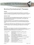 Brochure Psychodynamisch Therapeut