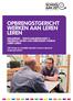 Opbrengstgericht werken aan leren leren