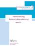 Handreiking Kostprijsberekening