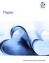 Papier. Technische ondersteuning SCA Publication Papers