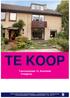 TE KOOP Toernooistraat 15, Enschede Vraagprijs 199.000,- k.k.