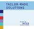 tailor-made solutions