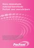 Risico minimalisatie materiaal betreffende PecFent voor voorschrijvers