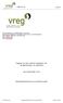 Rapport van de Vlaamse Regulator van de Elektriciteits- en Gasmarkt. van 6 december 2011. met betrekking tot privacy en de slimme meter