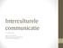 Interculturele communicatie