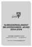 SUBSIDIEREGLEMENT BELEIDSDOMEIN JEUGD 2014-2019