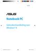 DU7495. Notebook PC. Gebruikershandleiding voor Windows 8