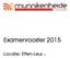 Examenrooster 2015. Locatie: Etten-Leur v2