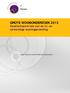 GROTE WOONONDERZOEK 2013 Kwaliteitscontrole van de in- en uitwendige woningscreening. Lieve Vanderstraeten & Michael Ryckewaert