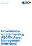 Jaarverslag 2011. Governanceen Stemverslag AEGON Asset Management Nederland