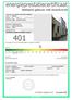 401 De energiescore laat toe om de energiezuinigheid van woningen te vergelijken.