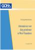 WEST-VLAANDEREN. Organisatie voor streekontwikkeling. Actiepuntennota. Alternatieven voor diep grondwater in West-Vlaanderen.