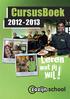 CursusBoek 2012-2013 school