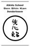 Aikido School. Sen Shin Kan. Denderleeuw
