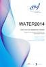 WATER2014. Call voor de topsector Water. Richtlijnen voor het aanvragen van financiering voor wetenschappelijk onderzoek. Ingangsdatum: 3 maart 2014