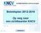 Beleidsplan 2012-2016. Op weg naar een zichtbaarder KNCV