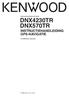 DNX4230TR DNX570TR INSTRUCTIEHANDLEIDING GPS-NAVIGATIE