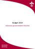 Budget 2014. Doelstellingennota 3. Doelstellingenbudget (schema B1) 13. De financiële toestand 16