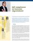 SAP-compliance en business improvement