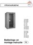 Bedienings- en montage instructie