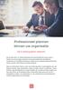 Professioneel plannen binnen uw organisatie