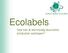Ecolabels. Hoe kan ik eenvoudig duurzame producten aankopen?