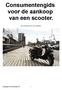Consumentengids voor de aankoop van een scooter. door Eduard van der Schilden