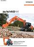 ZAXIS-5 MOBIELE GRAAFMACHINE