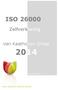 ISO 26000. Zelfverklaring. Van Kaathoven Groep. Versie 1.0 (01-10-2014)