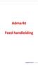 Admarkt. Feed handleiding