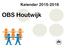 Kalender 2015-2016. OBS Houtwijk