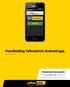 Handleiding Yellowbrick Android app.