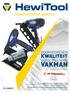 VAKMAN KWALITEIT DOORGEDREVEN. promofolder najaar 2015. T 014 540 898 F 014 540 897 info@carat-tools.com www.carat-tools.com