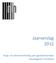 Jaarverslag 2012. Hulp- en dienstverlening aan gedetineerden Gevangenis Turnhout
