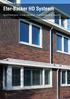 Eter-Backer HD Systeem. Geventileerd gevel- en plafondsysteem. Voor nieuwbouw en renovatie.
