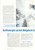 Golfenergie Op het Belgisch CC