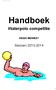 Handboek Waterpolo competitie REGIO MIDWEST