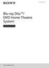 Blu-ray Disc / DVD Home Theatre System