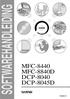 SOFTWAREHANDLEIDING MFC-8440 MFC-8840D DCP-8040 DCP-8045D. Versie A